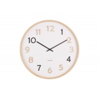 Drevené nástenné hodiny Karlsson KA5854 40cm